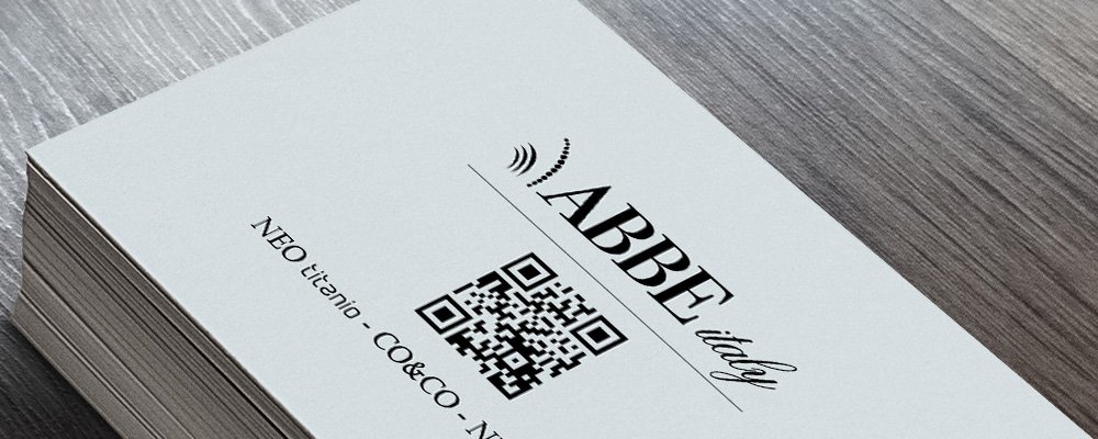 Bigliettini Abbe retro