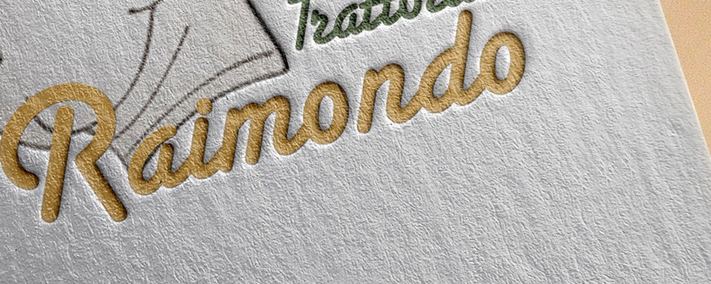 Dettaglio Raimondo logo trattoria